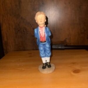 Vintage ceramic Christmas sculpture